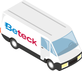 Beteckin pakettiauto.